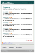 widget - Empresa