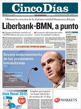 Portada de Cinco D&iacute;as